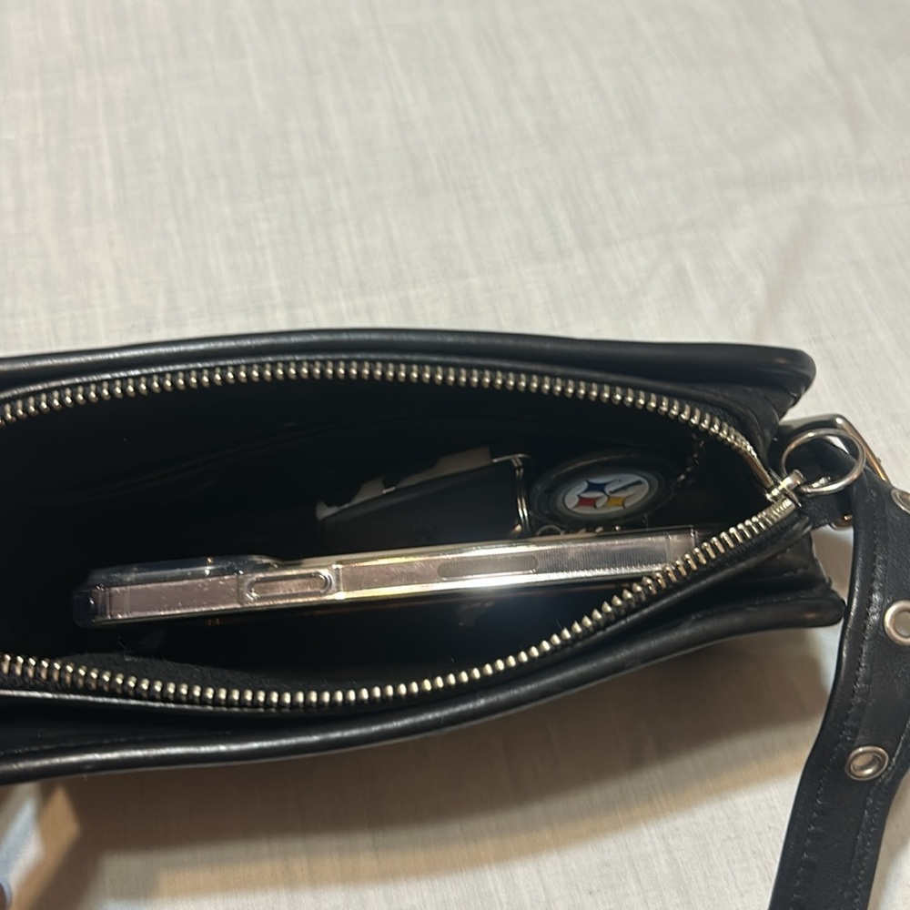 Coach Black Leather Crossbody Bag - Picture 11 of 15